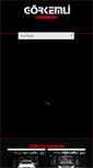 Mobile Screenshot of gorkemliotomotiv.com